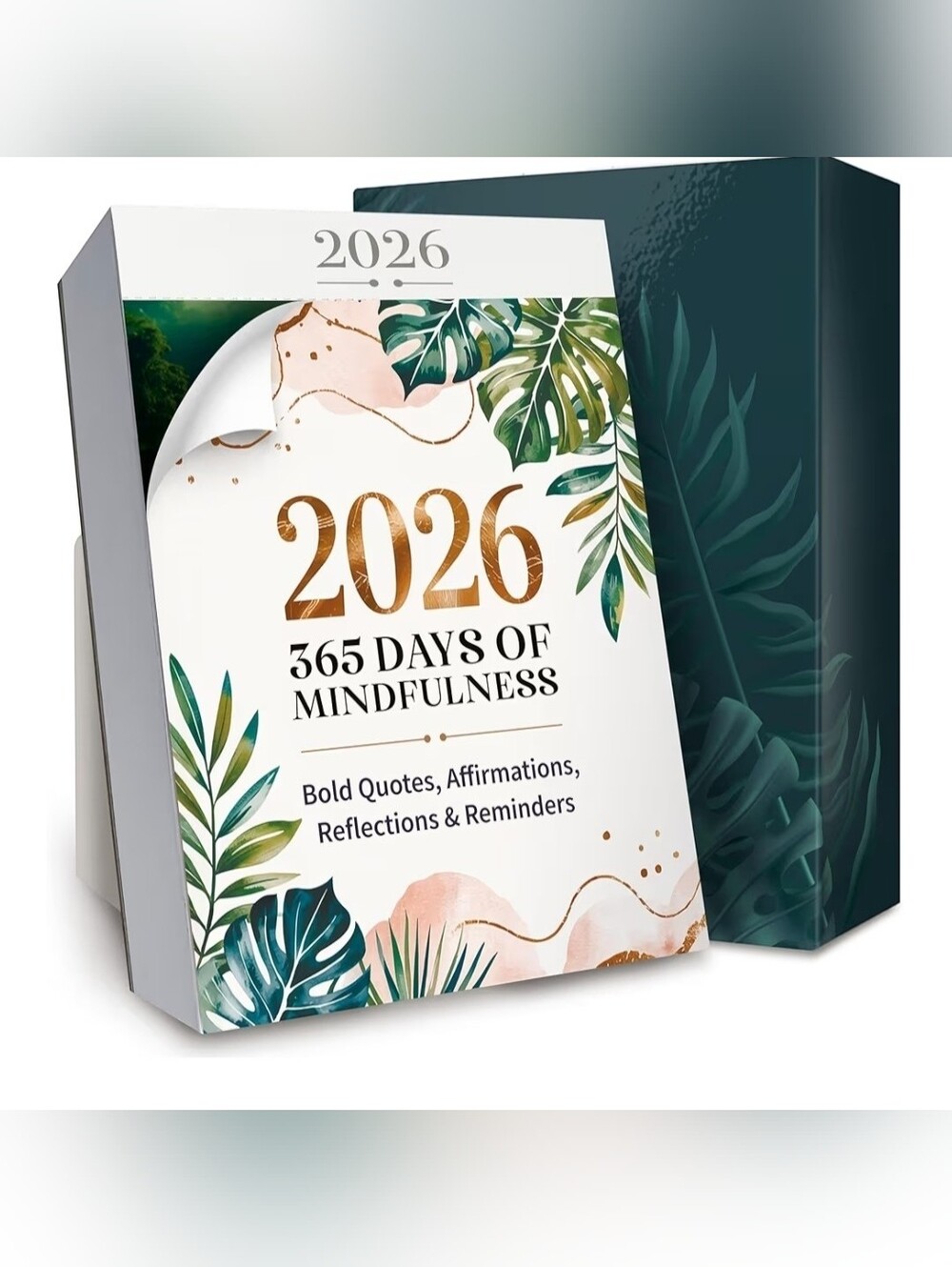 Mindfulness Desk Calendar 2026 Daily Inspirational Quotes Affirmations Self Care